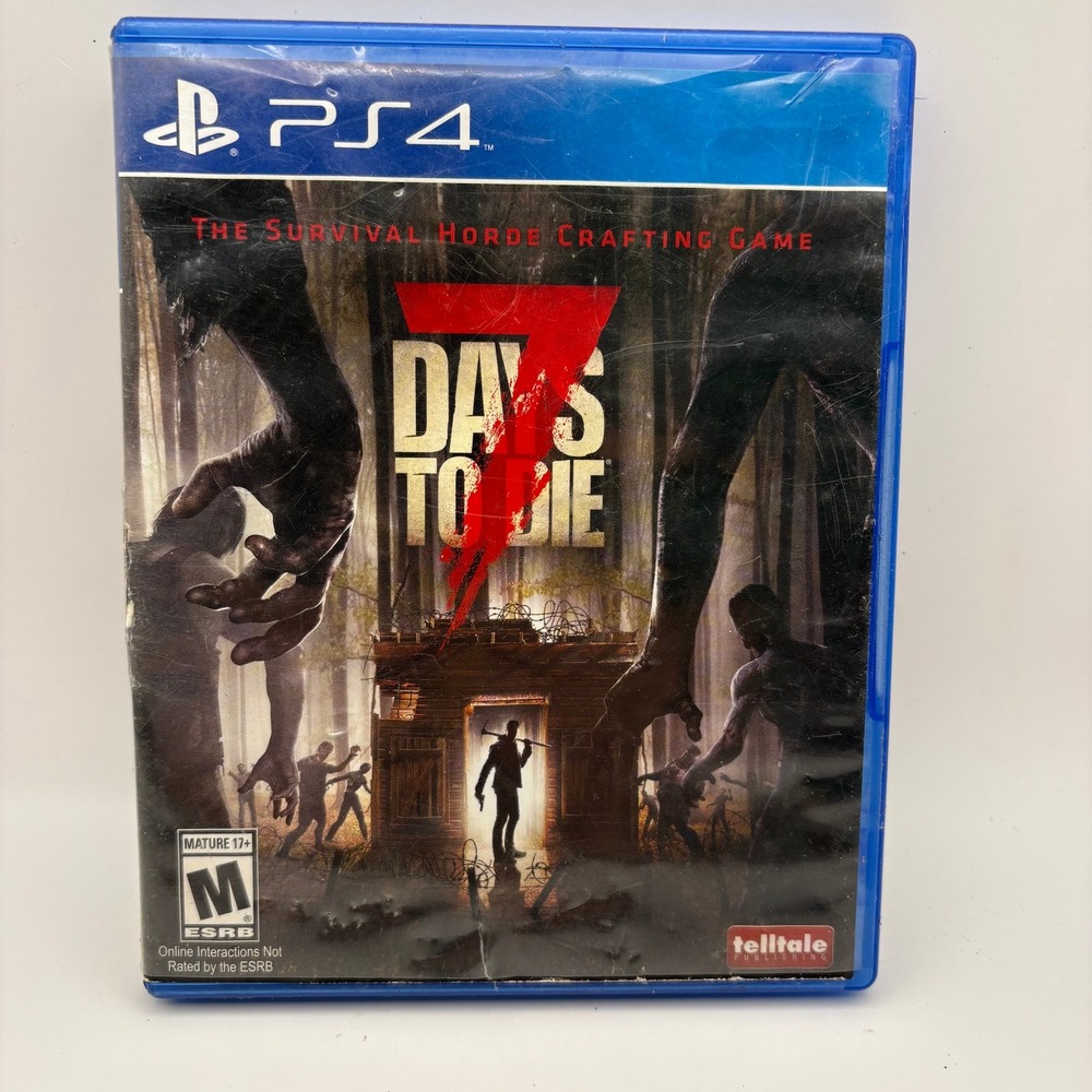 7 Days to Die Sony PlayStation 4 PS4 Survival Horde Crafting Game Telltale Games